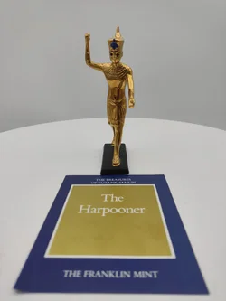 Goldene Harpooner Porzellan & Zertifikat von Franklin Mint | Limitierte Rarität - Bild 10
