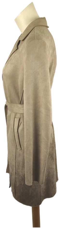 Damenmantel Jean Pascale Beige Mit Bindegürtel | Herbst-Chic – Vorschau 2