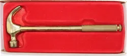 5-in-1 Mini Hammer Messinghammer – Uhrmacher & Schmuckwerkzeug – mit Schraubendrehern - Bild 1