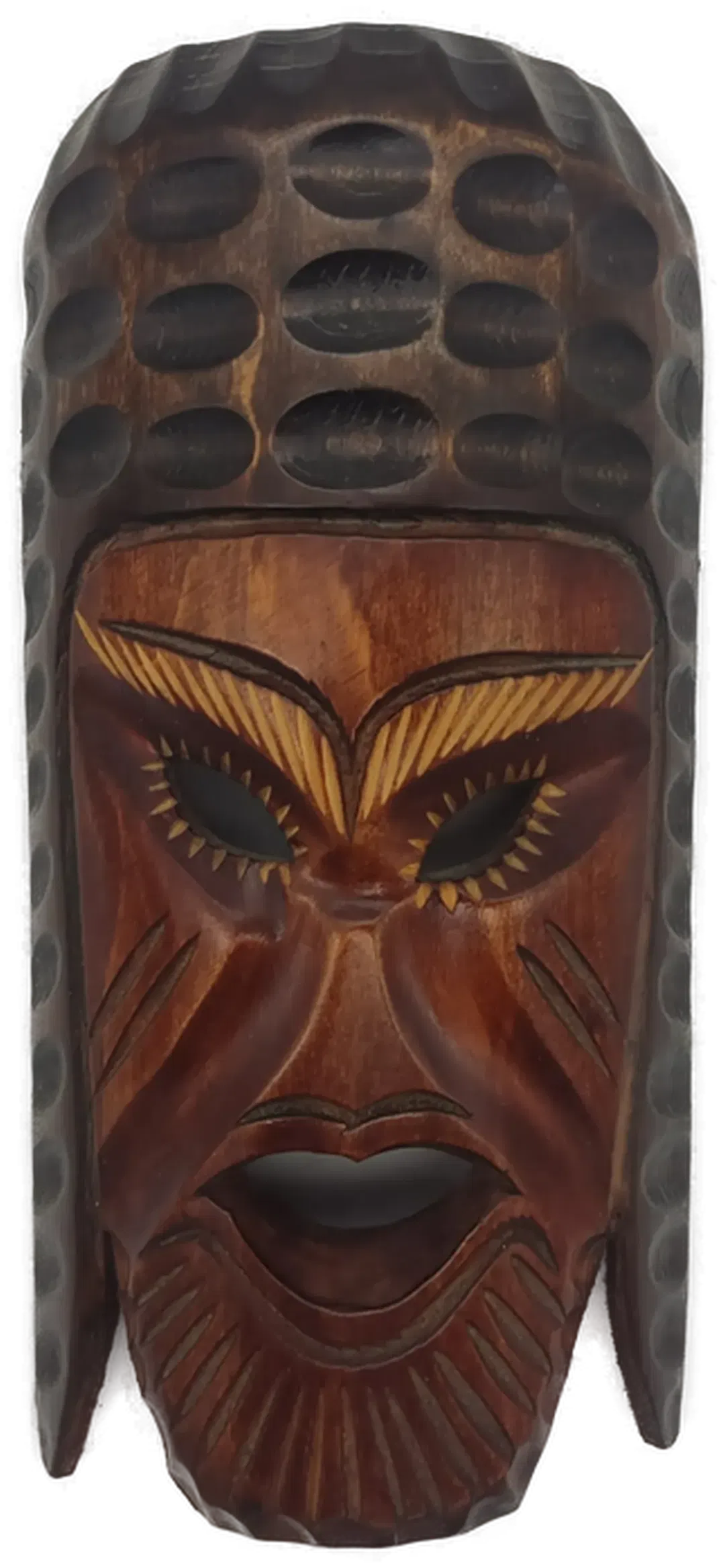 Holzmaske geschnitzt - Bild 4