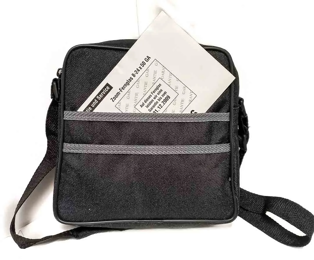 OPTUS Zoom-Fernglas 8x–24x Vergrößerung ca. 18 cm Schwarz – Bild 3