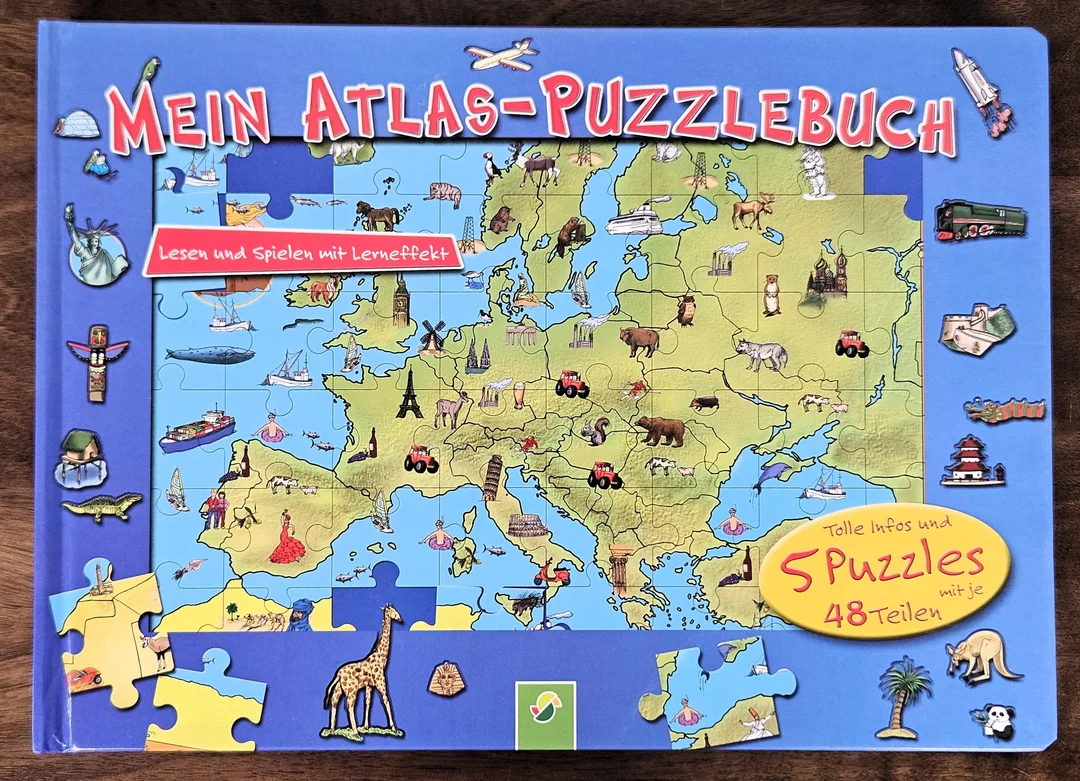Mein Atlas Puzzlebuch – Bild 1