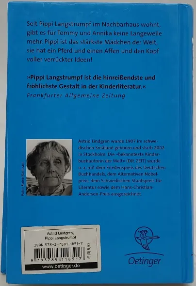 Buch Pippi Langstrumpf von Astrid Lindgren – Bild 2