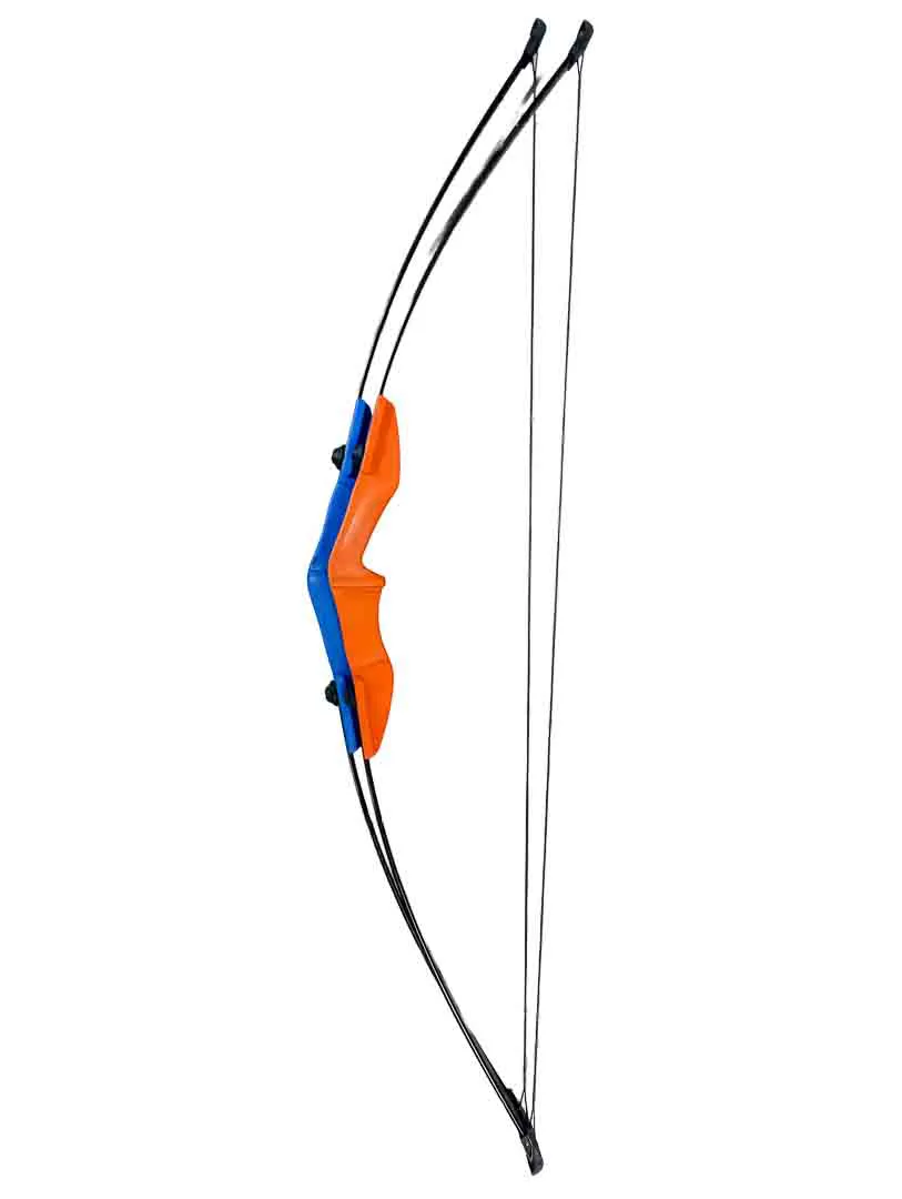 Recurve Bogen 133cm Bogenschießen Jugendbogen Blau Orange - Bild 1