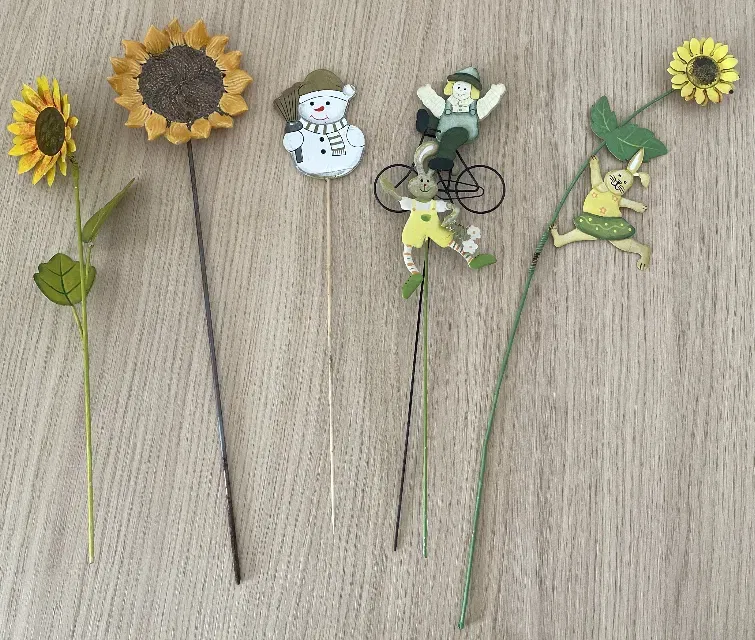 Dekoration für Blumentöpfe - Bild 1