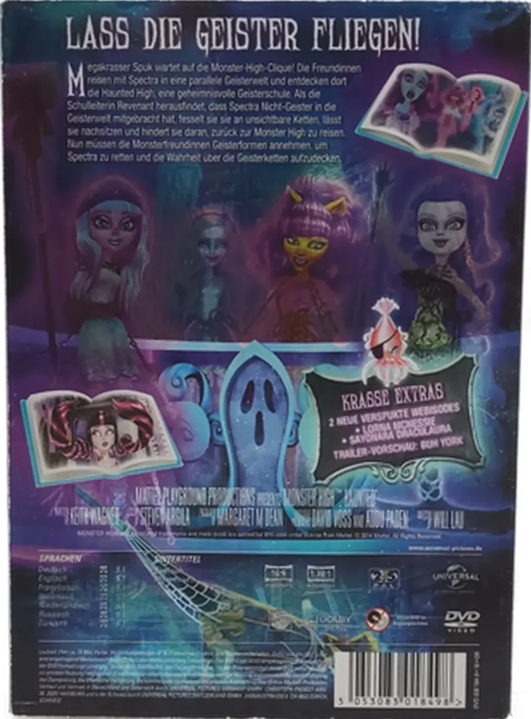 DVD Monster High "Verspukt" Das Geheimnis der Geisterketten – Bild 2