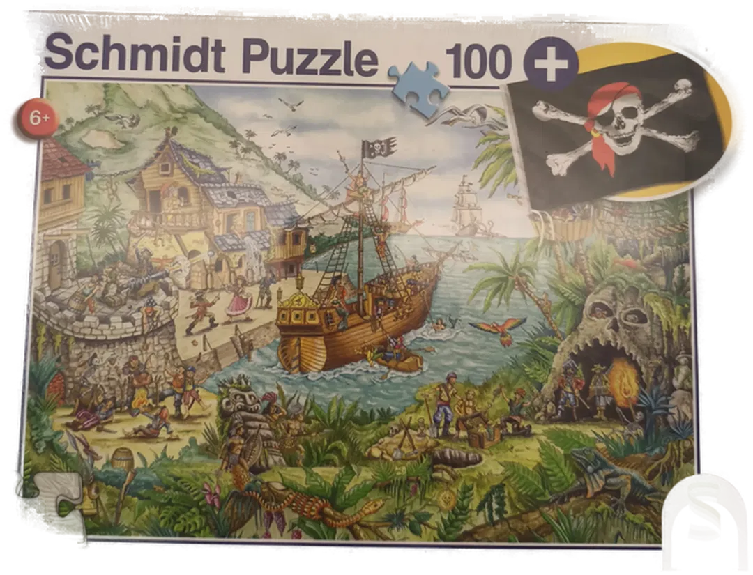 Kinderpuzzle Piraten, Schmidt, neu, Alter ab 6 - Bild 1