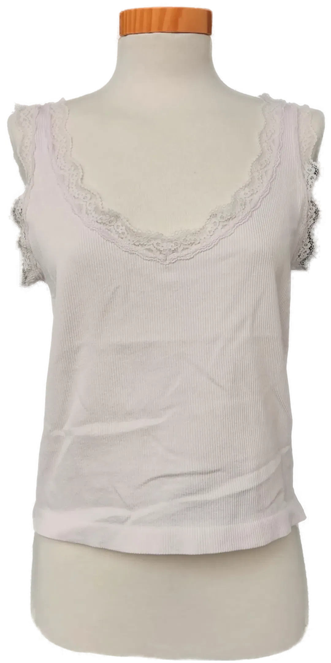 PRIMARK CARES Damen Spitzentop rosé - Gr. XL/42 - Bild 4