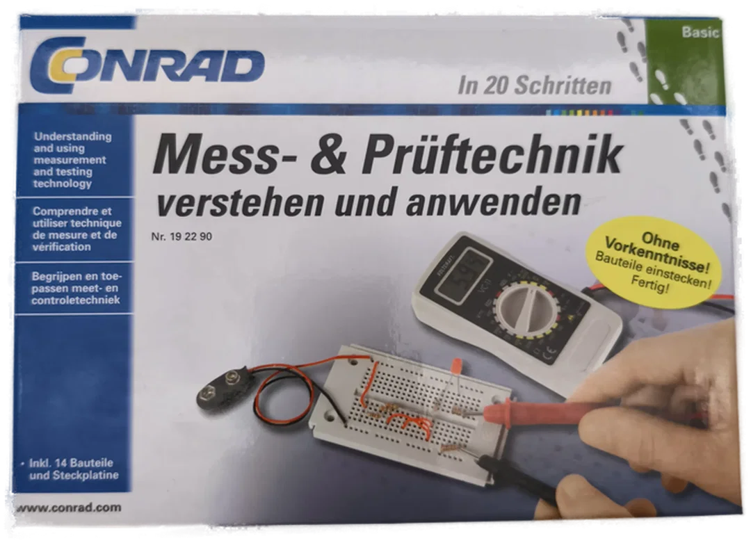 Conrad, Elektronikbausatz "Mess- & Prüftechnik", Neu – Bild 1