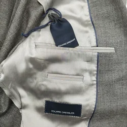 Sakko Eduard Dressler Grau, (ohne Shirt) Gr.48 | Business-Klassiker – Vorschau 3