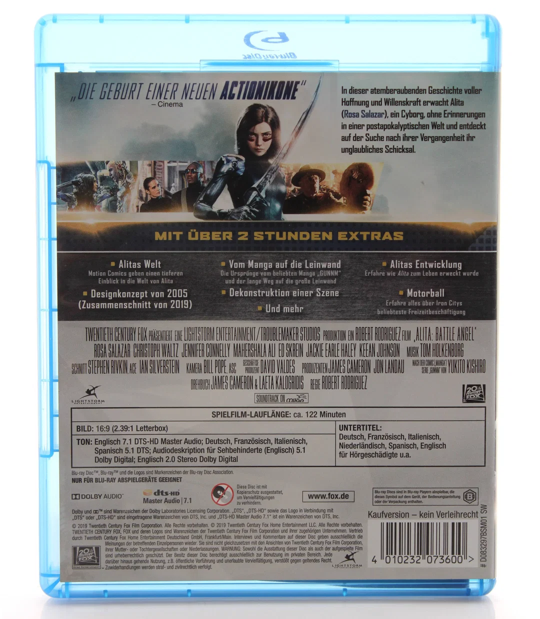 Blu ray "Alita: Battle Angel" – Bild 2