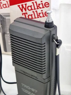 Realistic TRC-87 1-Kanal CB-Walkie-Talkie Set (2 Stück) - Schwarz - OVP - Bild 6