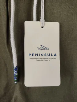 Peninsula Leinenhose khaki - 40 / M - Bild 3