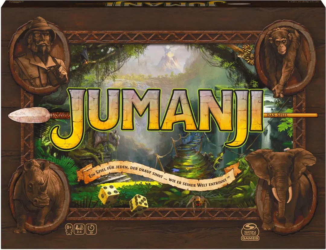 JUMANJI – Das Spiel | Brettspiel (deutsche Ausgabe) | Spin Master - Bild 1