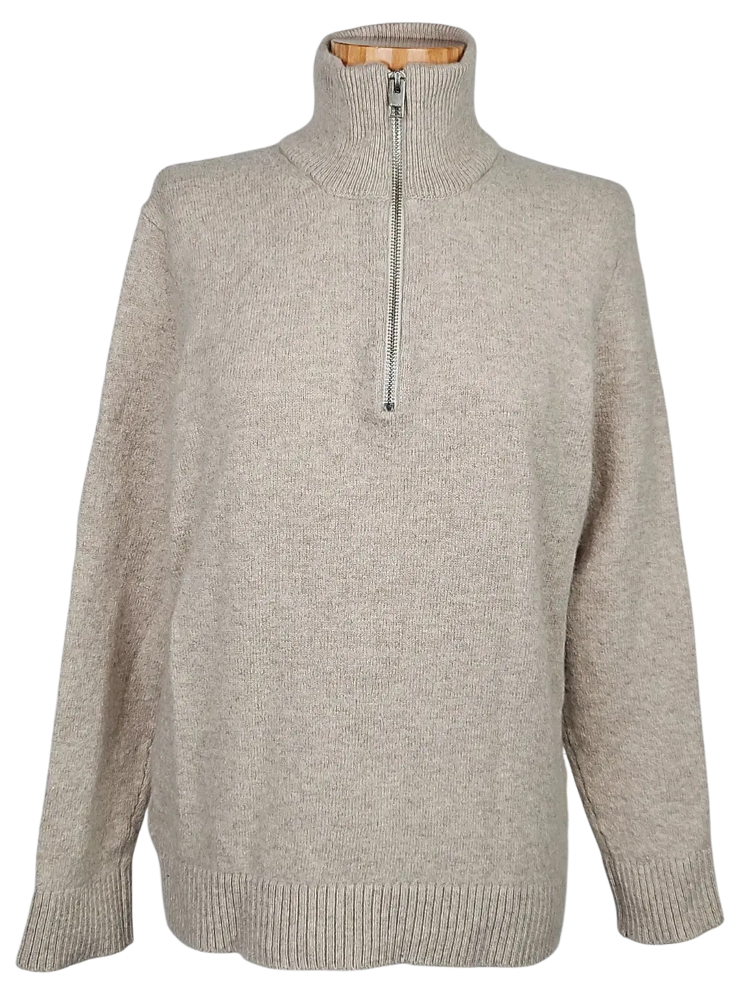 JACK & JONES Premium Damen Wollpullover, beige - Gr. M  - Bild 1