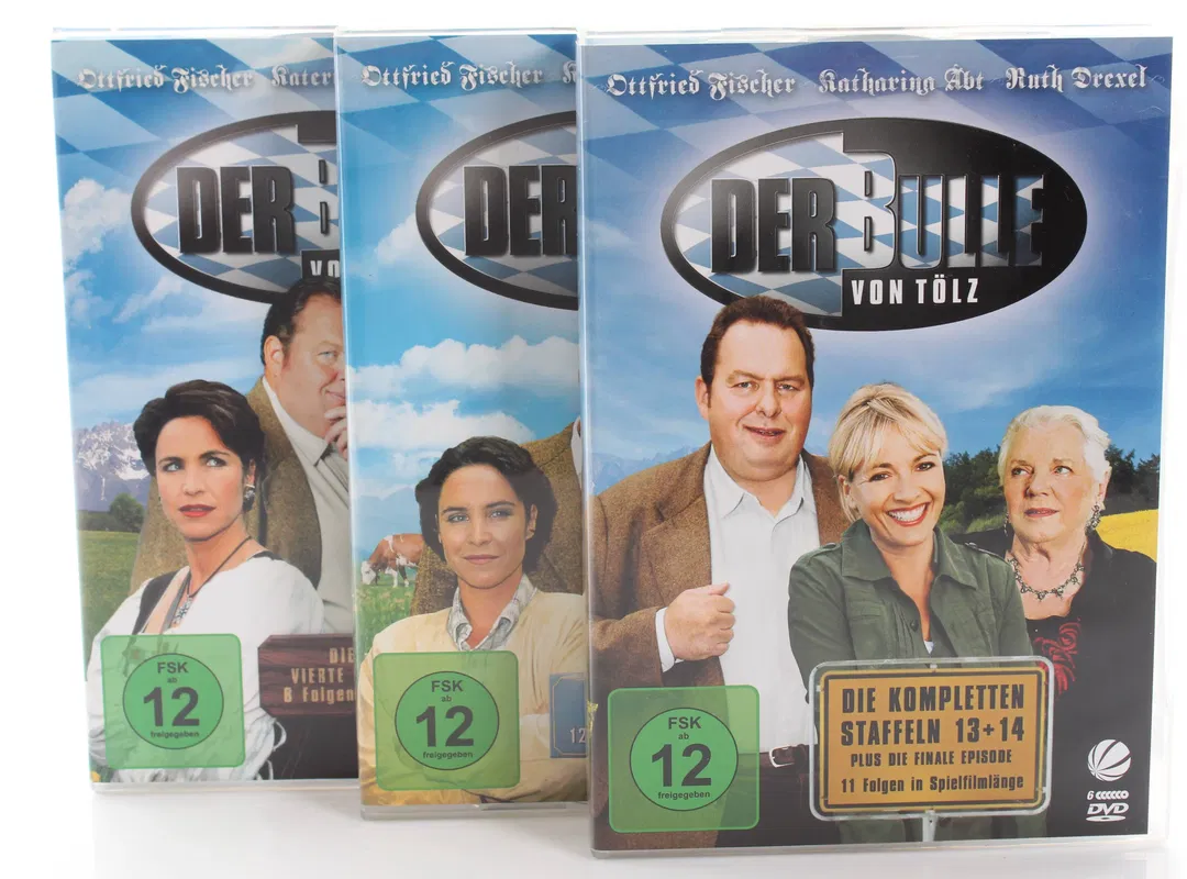 DVD Der Bulle von Tölz – DVD Konvolut | Staffeln 1+2 / 4+5 / 13+14 | FSK 12 | deutsche TV-Krimi-Serie - Bild 2