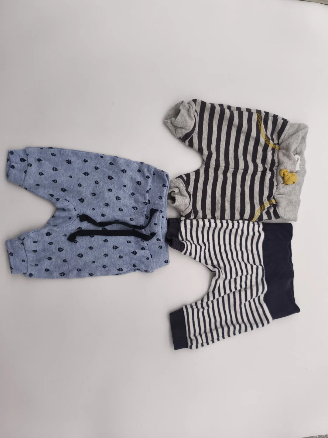 3 tlg. Set Hosen, Babies, Gr. 50/56 – Bild 1