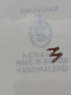 Gmundner Keramik Schälchen Set (6 Stück) blaue Tupfen - Bild 4