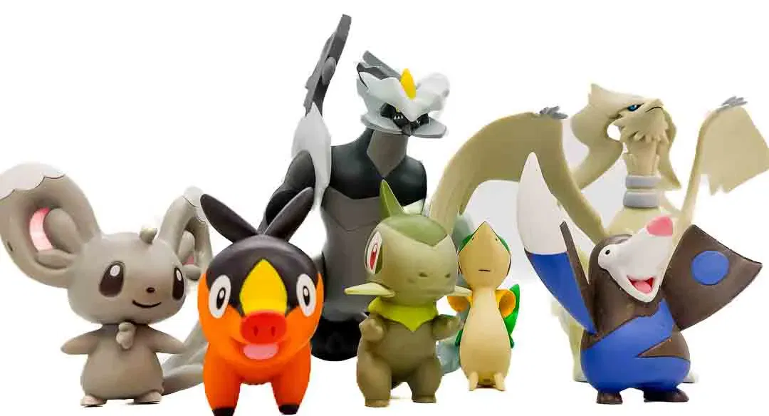 Set TAKARA TOMY Pokemon 7 diverse Sammelfiguren (2x Groß und 5x Klein) - Bild 4