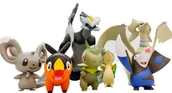 Set TAKARA TOMY Pokemon 7 diverse Sammelfiguren (2x Groß und 5x Klein) - Bild 1
