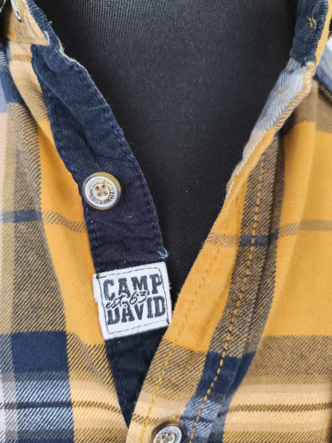 Herrenhemd, Camp David, Gr.M – Bild 5