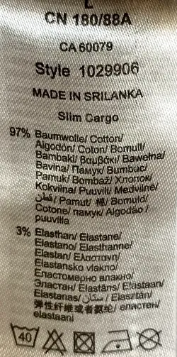 Tom Tailor Herren Cargohose beige Gr. L - Bild 5