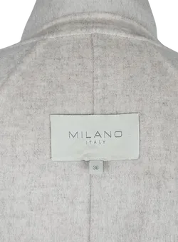 MILANO Italy Damen Wolljacke, beige - Gr. S  - Bild 5