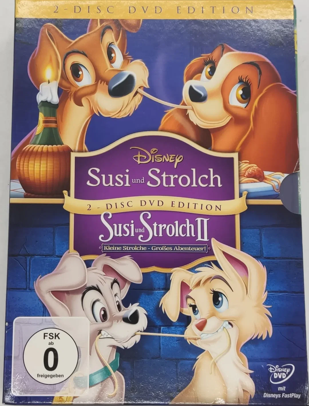 2 DVD's Dísney Susi und Strolch und Susi und Strolch II – Bild 2