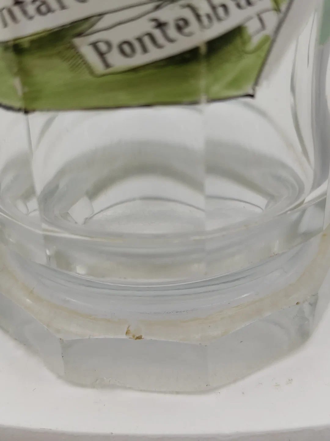Glas-Bierkrug Pontafel-Pontebba Bierkrug Geprägter Zinndeckel 0,3 L | Historisches Sammlerstück – Bild 14