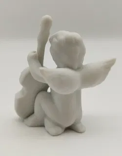 Rosenthal Engel mit Bassgeige Statue 6,5cm - Bild 2