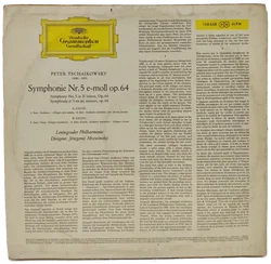 Vinyl LP - Peter Tschaikowsky, Jewgenij Mrawinskij - Symphonie Nr. 5 e-moll op. 64 - Bild 2