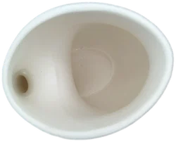 Design-Kanne weiß, Abstrakte Form | Moderner Blickfang - Bild 2