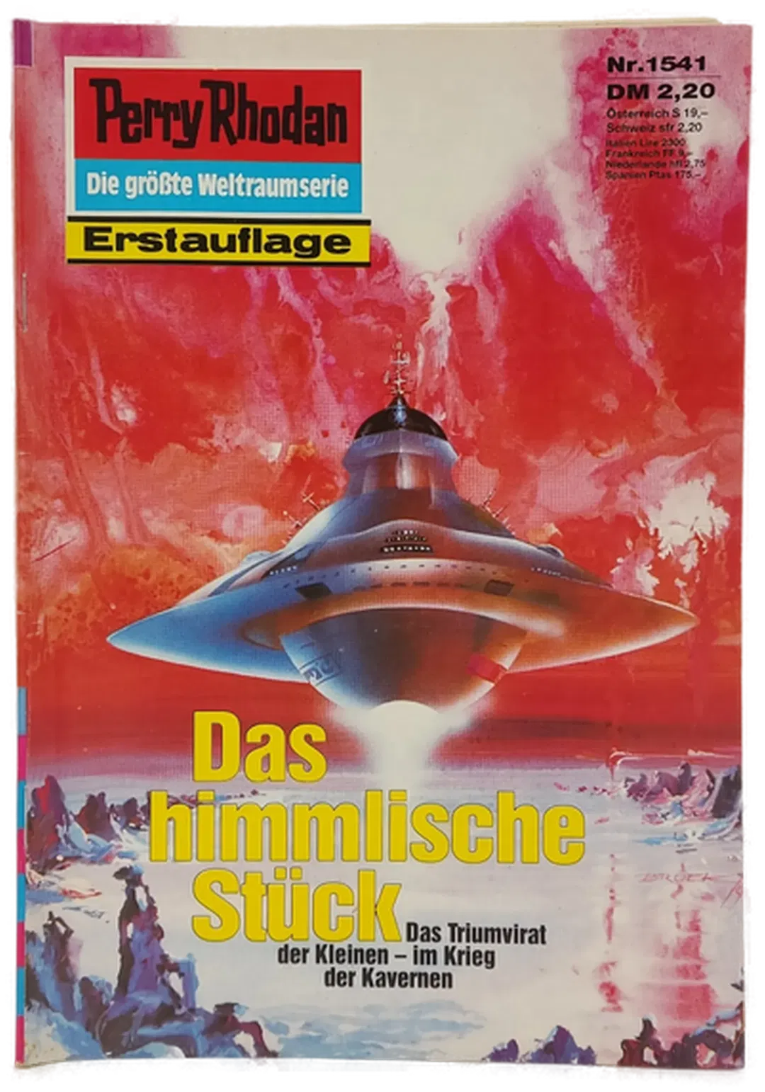 Romanheft Perry Rhodan Das himmlische Stück Erstauflage Nr. 1541 - Bild 2