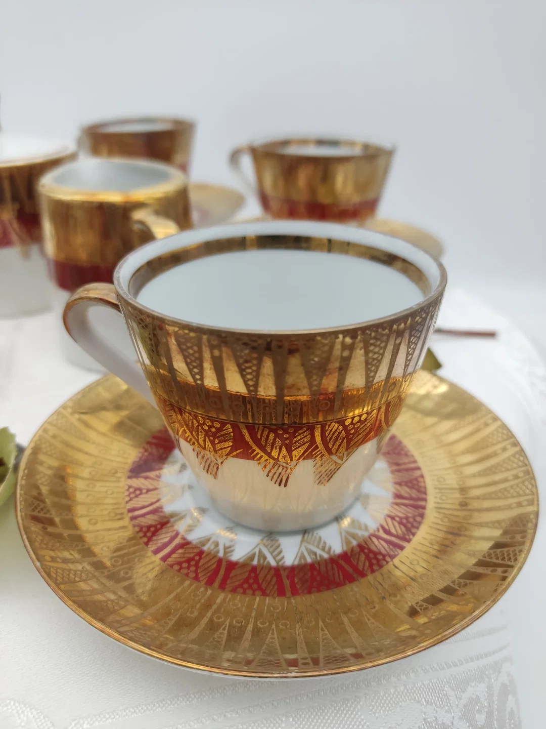 Bavaria Porzellan Kaffeeservice mit Schönheitsfehler | Vintage-Schatz – Bild 7