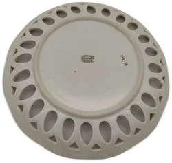 Vintage Dekoteller Aus Porzellan | Farbenfrohes Blumenmotiv – Vorschau 2