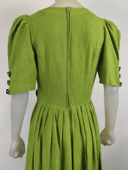 Leinenkleid, Trachtenkleid, Gr. 40 - Bild 5