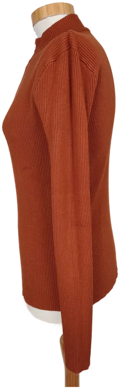 17&Co Damen Pullover mit Reißverschluss, braun - M/38 - Bild 3
