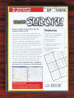 100.000 Sudoku - Spielefieber - PC-Spiel - CD-ROM - Bild 2