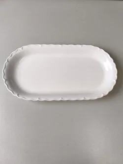 ovale Servierplatte cremefarben – Vorschau 2