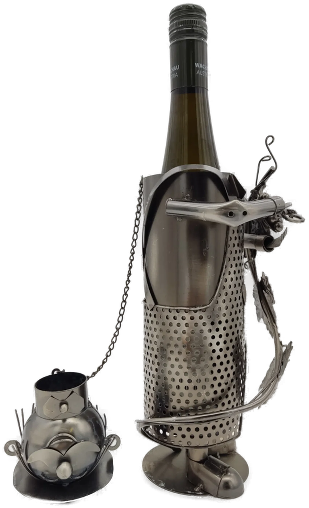 Flaschenhalter Metall | Liebevoll Erhalten – Bild 2