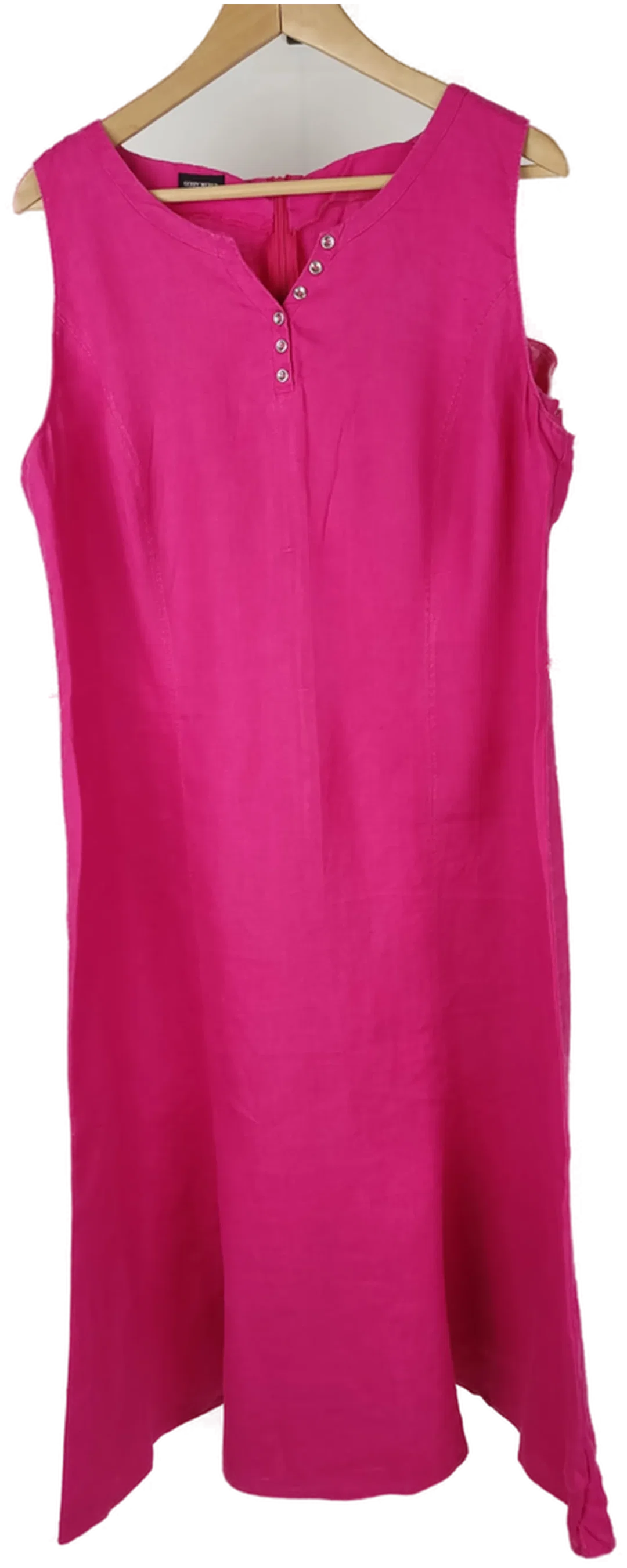 Gerry Weber Leinenkleid Maxi Altrosa |  Sommertraum – Bild 5