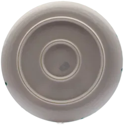 Gmundner Keramik Frühstücksteller – Dekor Grün geflammt – Handgemacht in Österreich - Bild 2