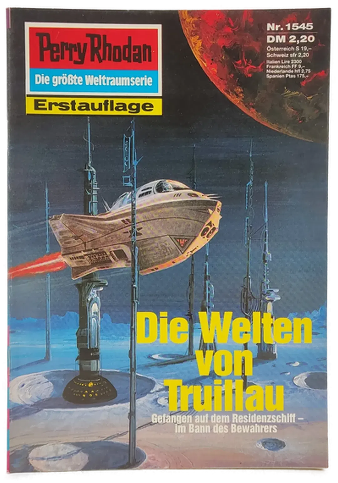 Romanheft Perry Rhodan Die Welten von Truillau Erstauflage Nr. 1545 - Bild 2