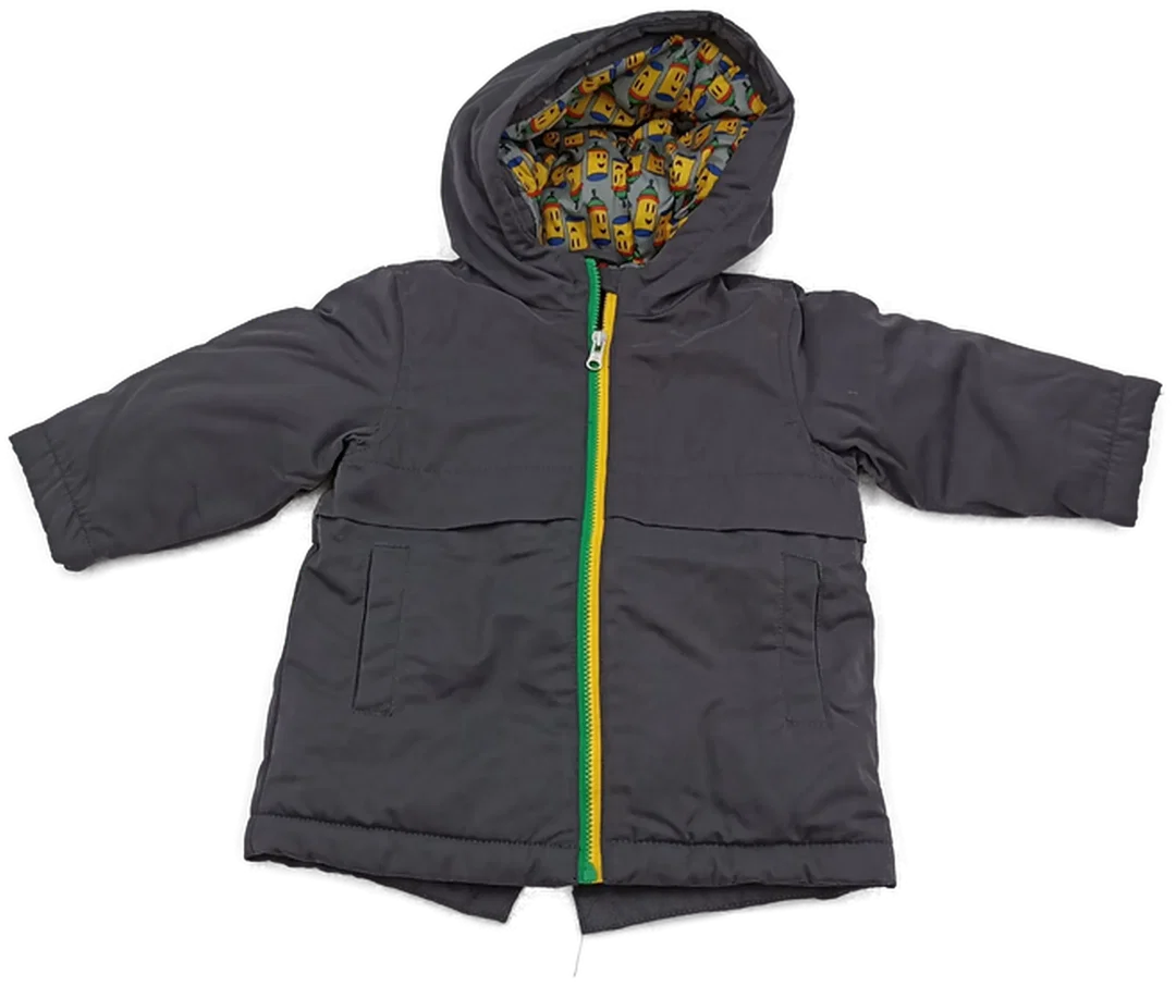 United Colors of Benetton Kinderjacke grau Gr. 68 - Bild 1
