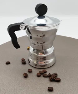 Espressokocher Alessi Metall | Design-Alessandro Mendini  - Bild 2