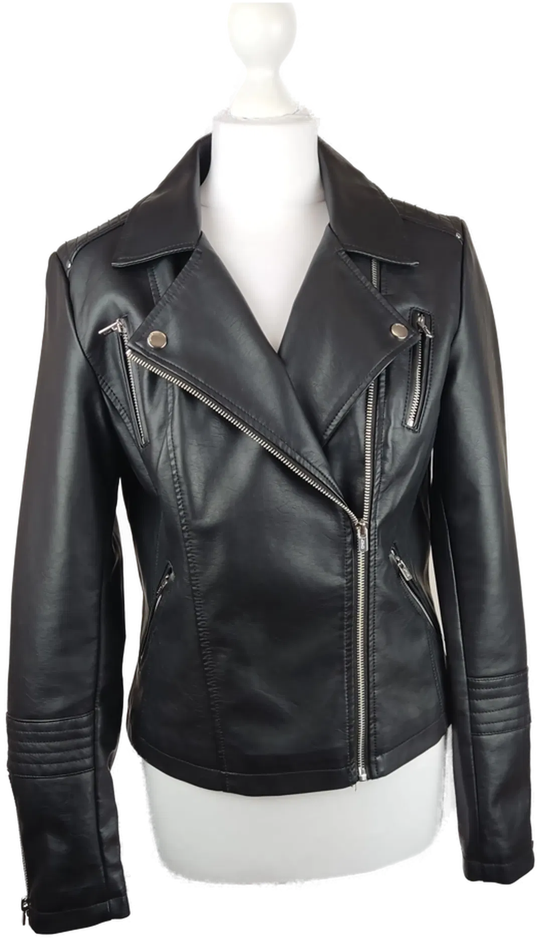 Damen Kunstlederjacke ONLY | Urbaner Klassiker - Bild 1