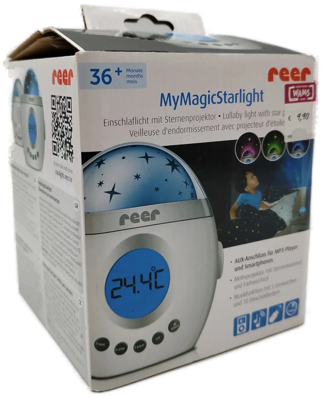 reer "My Magic Starlight" - Sternenprojektor-Licht mit Musikfunktion – Bild 3