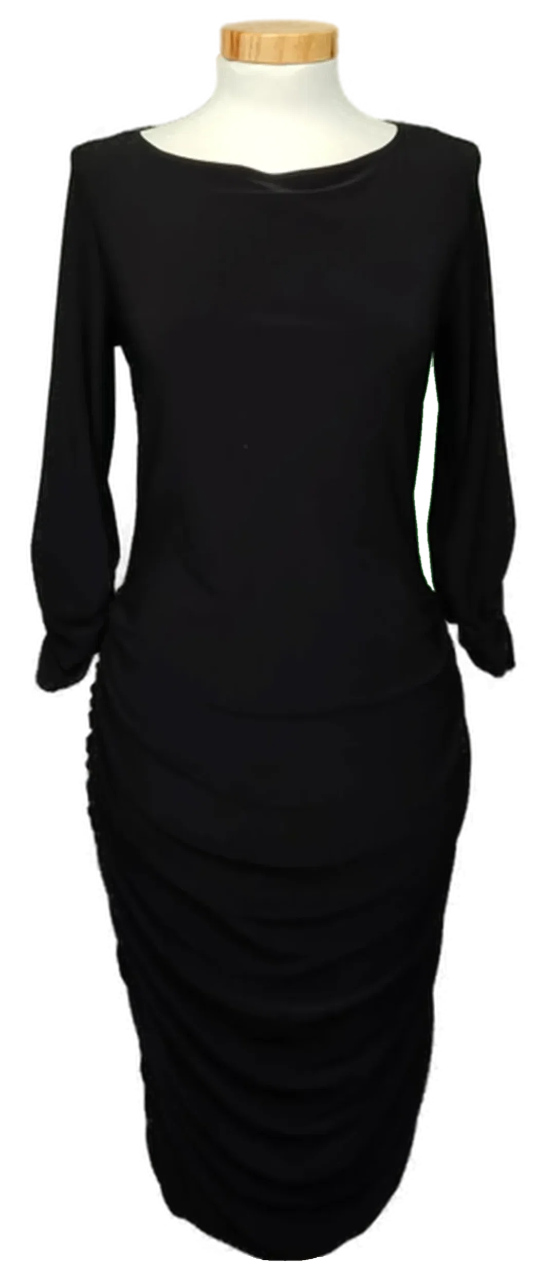 Joseph Ribkoff Damen Midikleid schwarz Gr. S - Bild 1