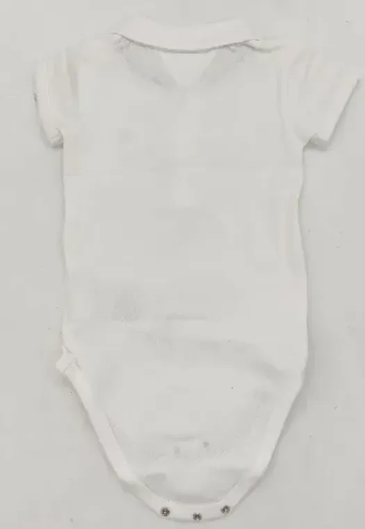 Tommy Hilfiger Babybody in weiß, Größe 86 / 12-18m – Bild 2