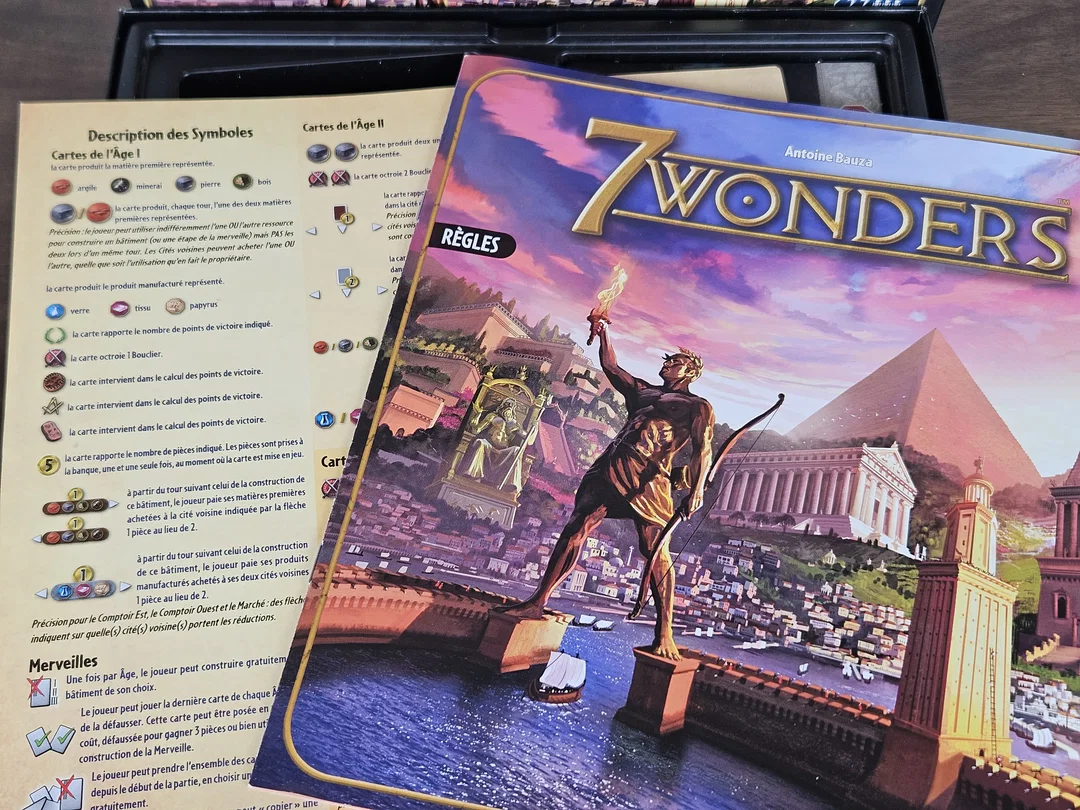7 Wonders - Gesellschaftsspiel - Repos Production (Französische Version) – Bild 3